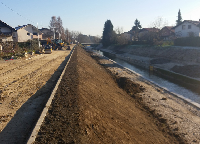 Implementation of communal infrastructure for the northern area of Mengeš - 