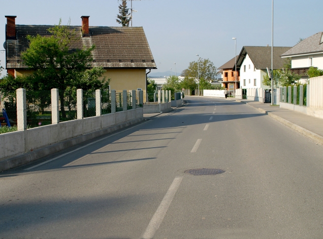 Reconstruction of the Velesovska road in ŠENČUR - 
