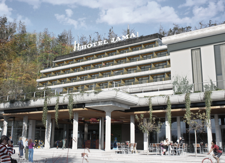 Revitalization of the Hotela Jama - Postojna cave - 