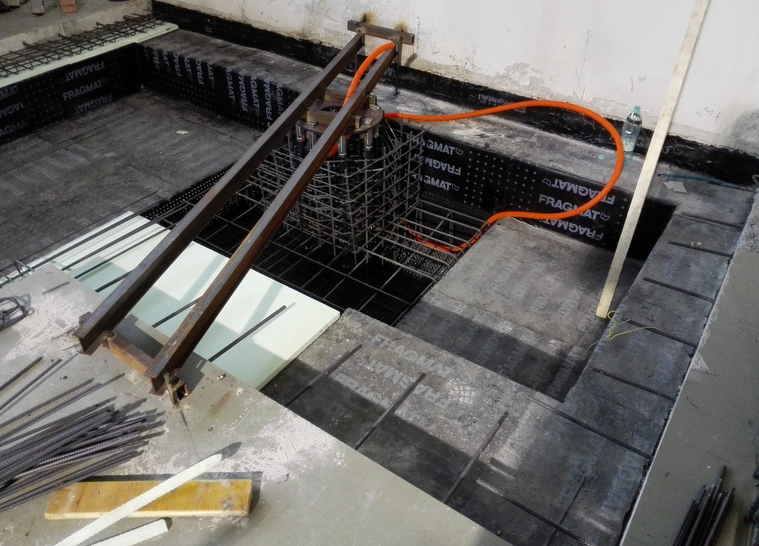 Renovation of the measuring room Danfoss - 