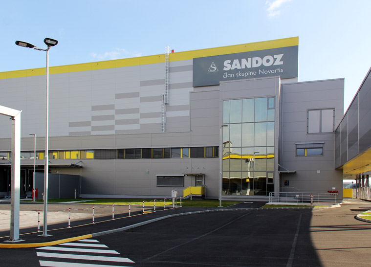 Packing center - High-bay warehouse LEK (SANDOZ NOVARTIS group) in Lendava - 