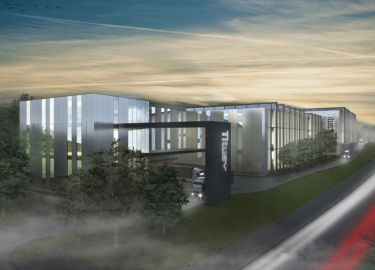 Masterplan / Ciljni načrt za proizvodno-skladiščni kompleks NOVA LAMA v Dekanih - 
