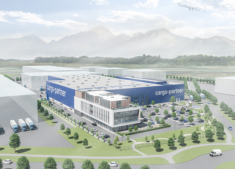 cargo-partner logistics center at the Ljubljana International Airport - 