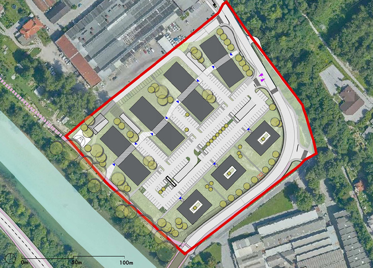 Municipal detailed spatial plan for the residential area Ob Savi in KRANJ - 