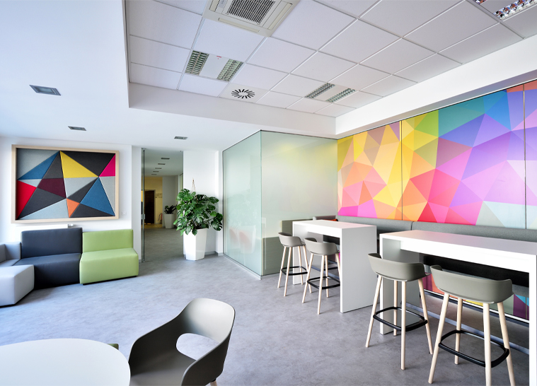Prenova in širitev pisarniških prostorov NiceLabel / EURO PLUS - 