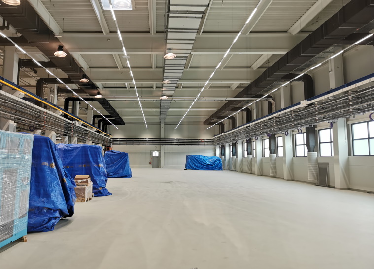 PET PAK manufacturing-warehouse-administrative building in Postojna - March 2021
