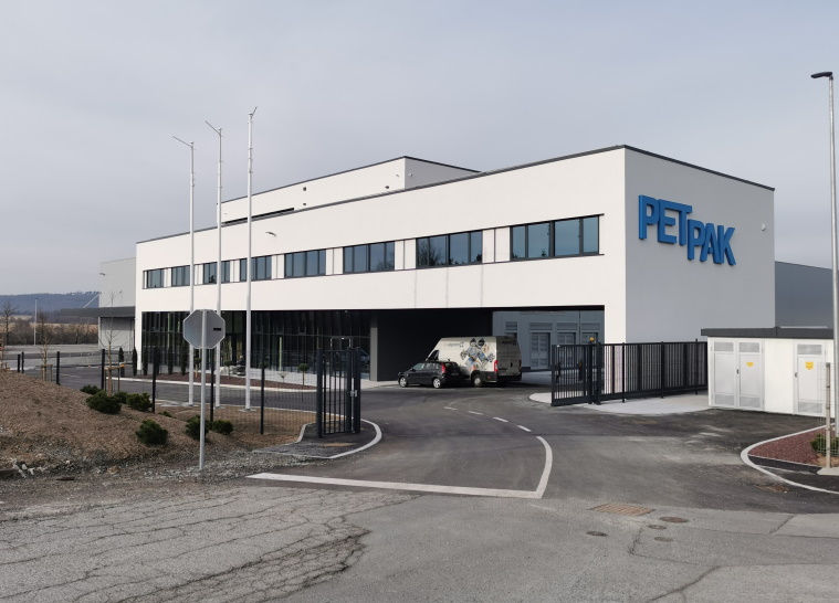 PET PAK manufacturing-warehouse-administrative building in Postojna - March 2021