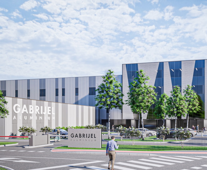 Manufacturing and administrative center Gabrijel Aluminium in Grosuplje - 