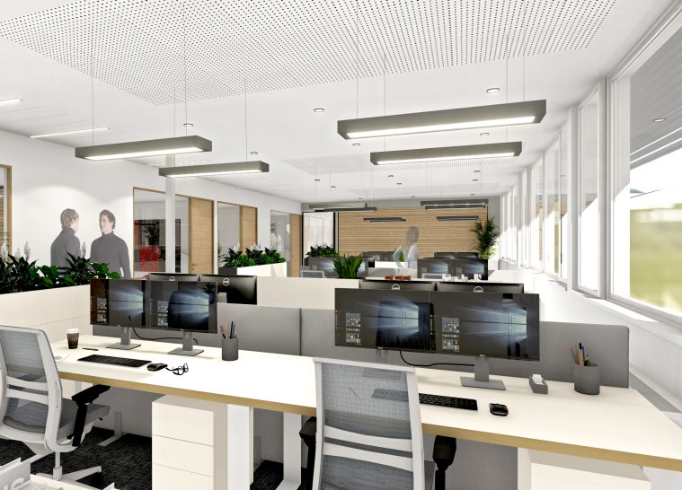 Renovierung der Büroräumlichkeiten Iskraemeco - 