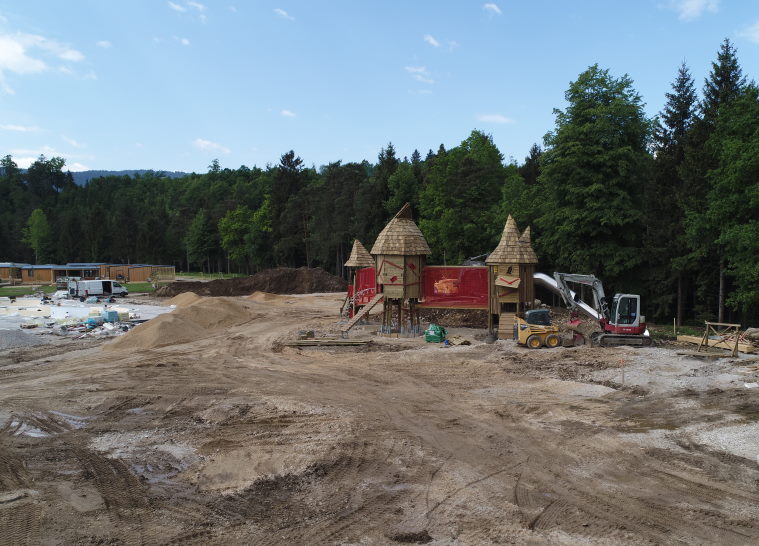 Komunalna infrastruktura na območju River Camping Bled - Maj 2020