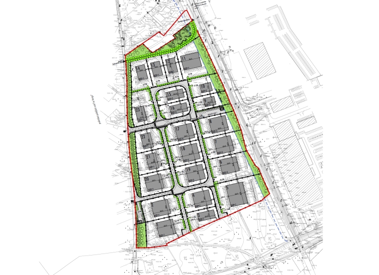 Municipal urban plan for the Lesce South business park RADOVLJICA - 