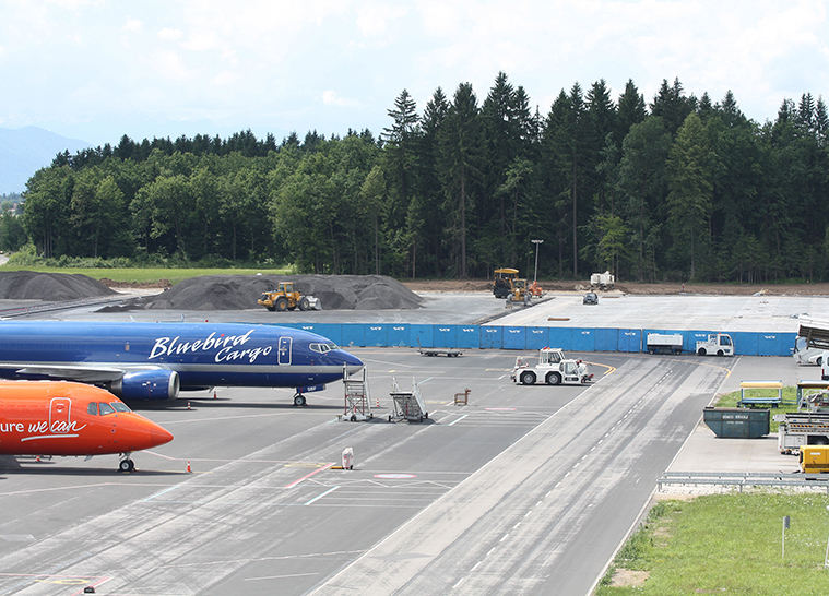 Extension of the airport apron at the Ljubljana International AIRPORT - 