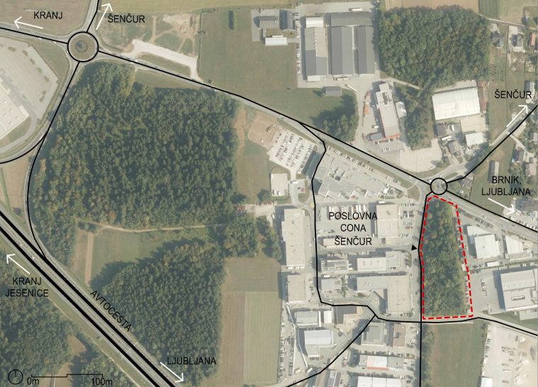 Municipal detailed spatial plan for the ŠENČUR business park - 