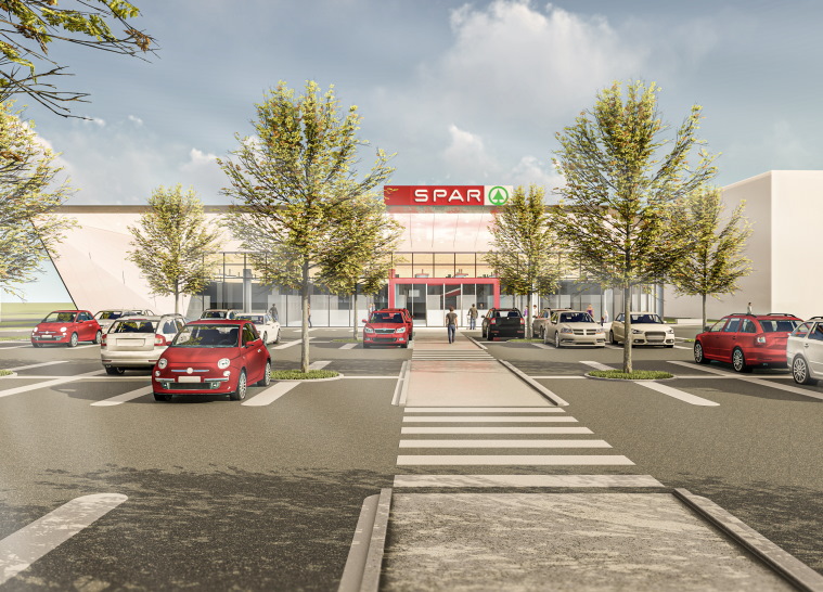 Several implemented projects for company SPAR Slovenija - 