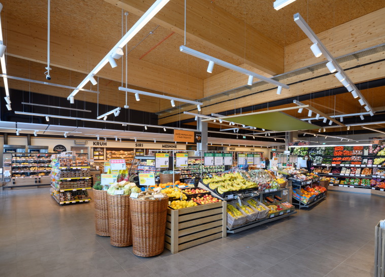 Several implemented projects for company SPAR Slovenija - 