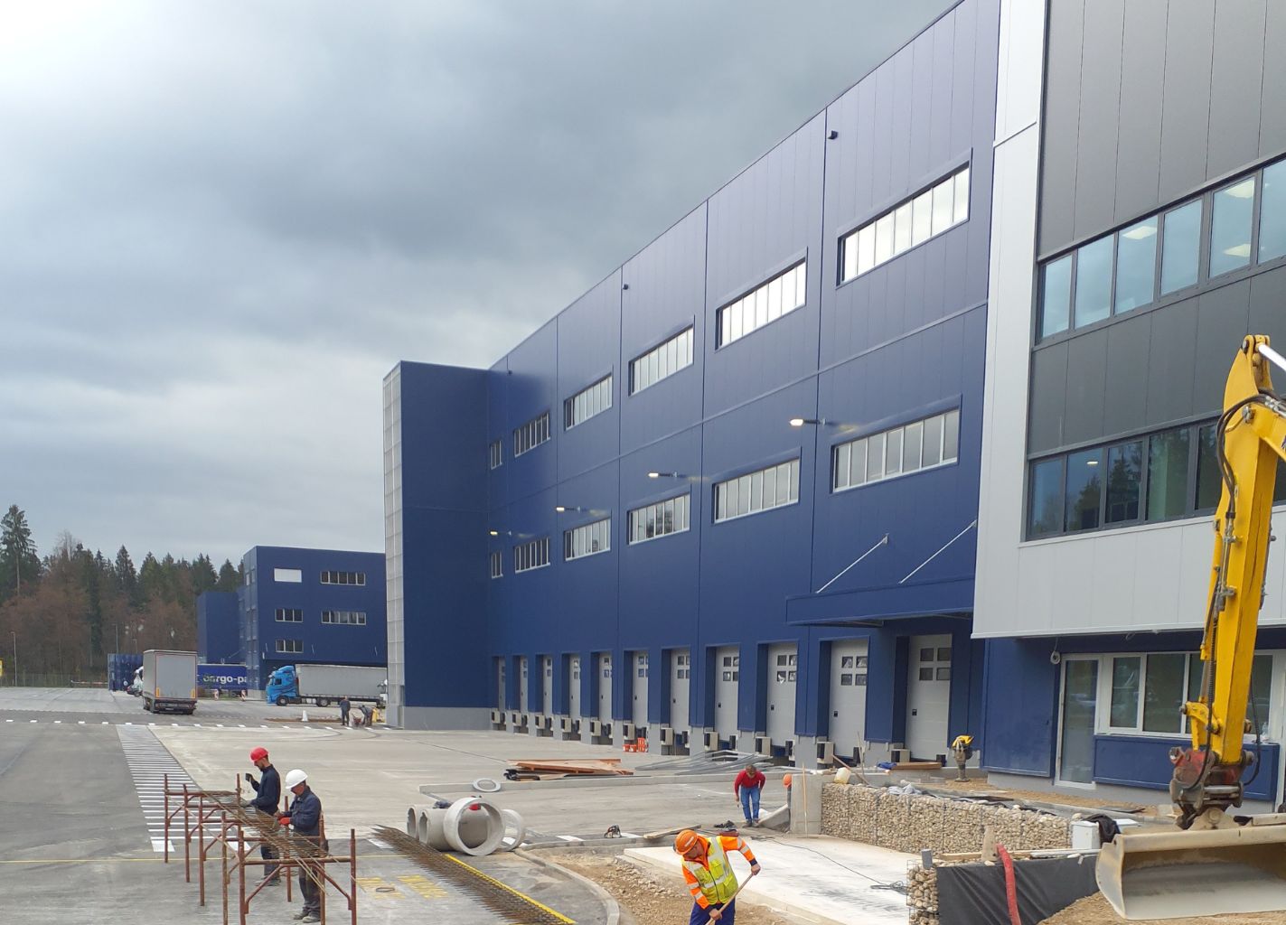 Logistični center cargo-partner, Brnik - 2. faza - November 2022