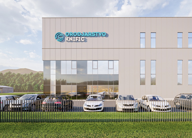 Orodjarstvo Knific manufacturing-warehouse-administrative building - 2. phase - 