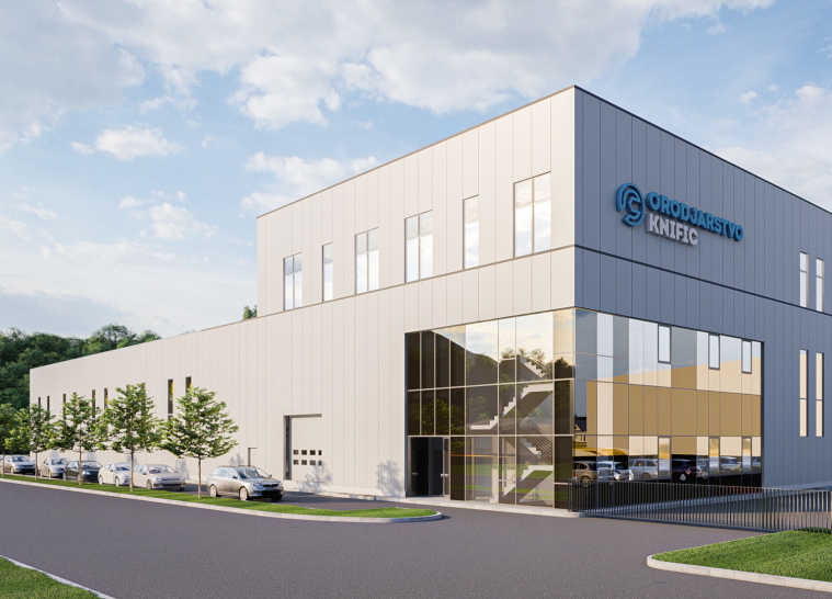Orodjarstvo Knific manufacturing-warehouse-administrative building - 2. phase - 