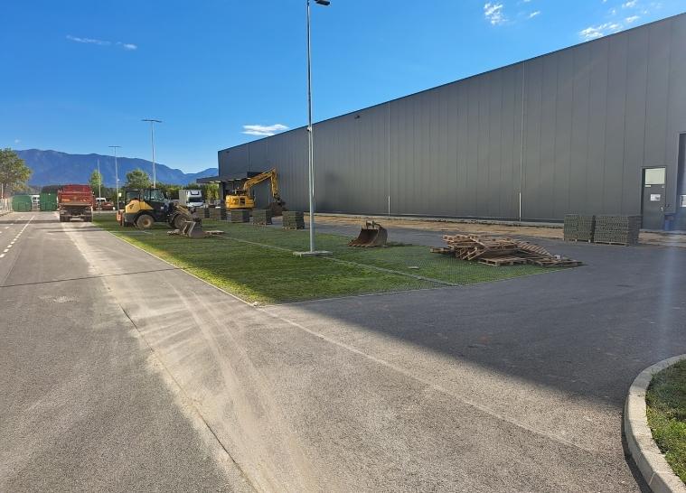 Produktions- und Lagergebäude Raycap, Komenda - Erweiterungsbau - September 2022