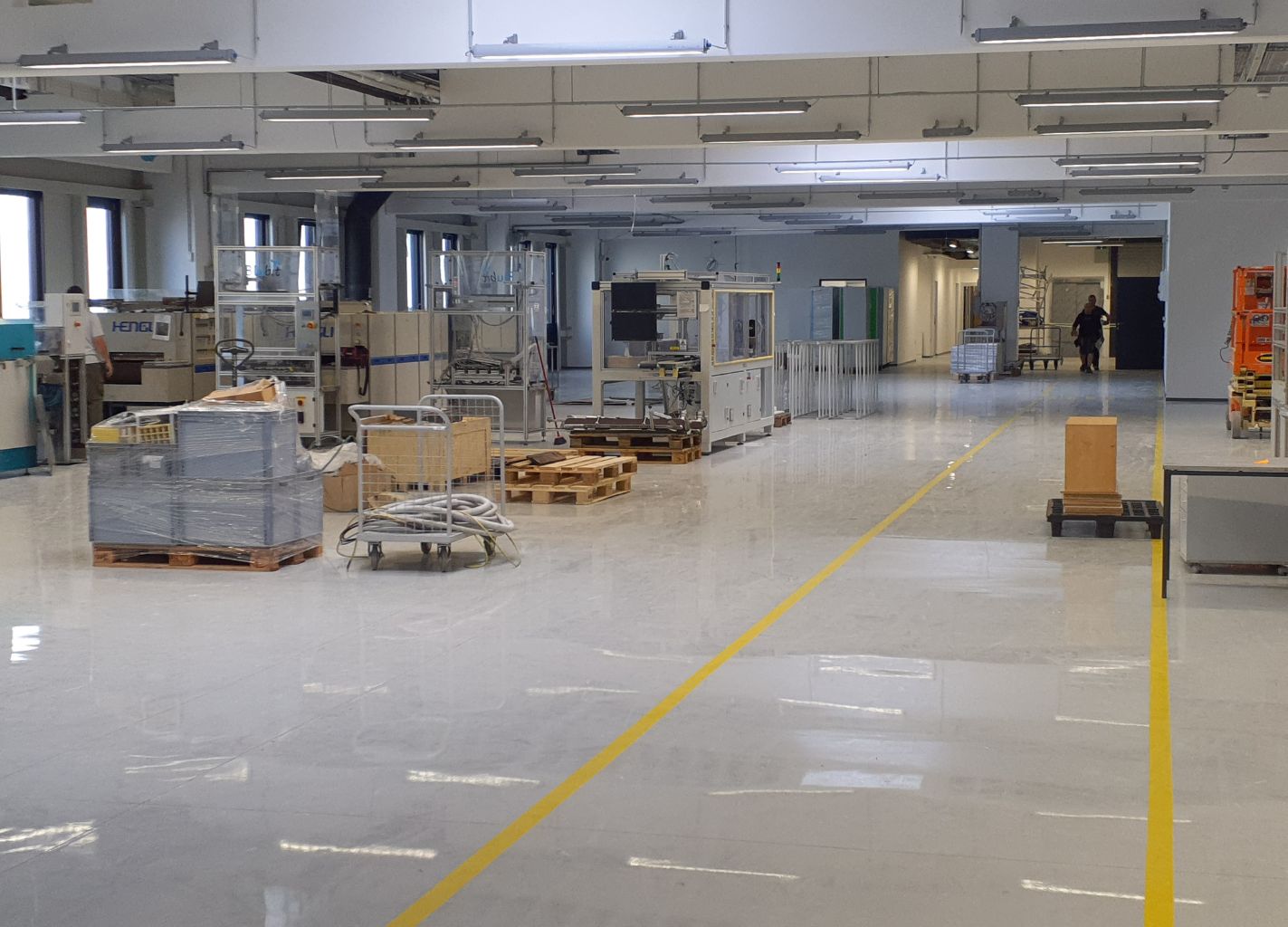 Produktions- und Lagergebäude Raycap, Komenda - Erweiterungsbau - August 2023