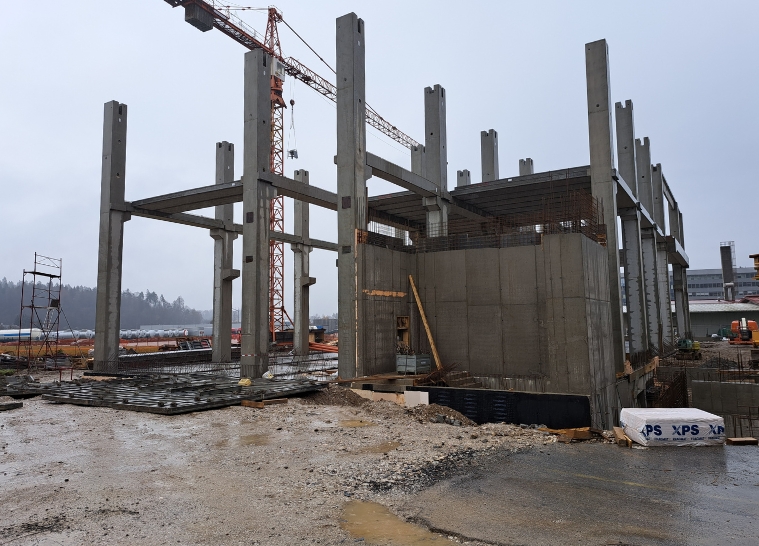Produktions-, Lager- und Verwaltungsgebäude Orodjarstvo Knific - Phase 2 - Dezember 2022
