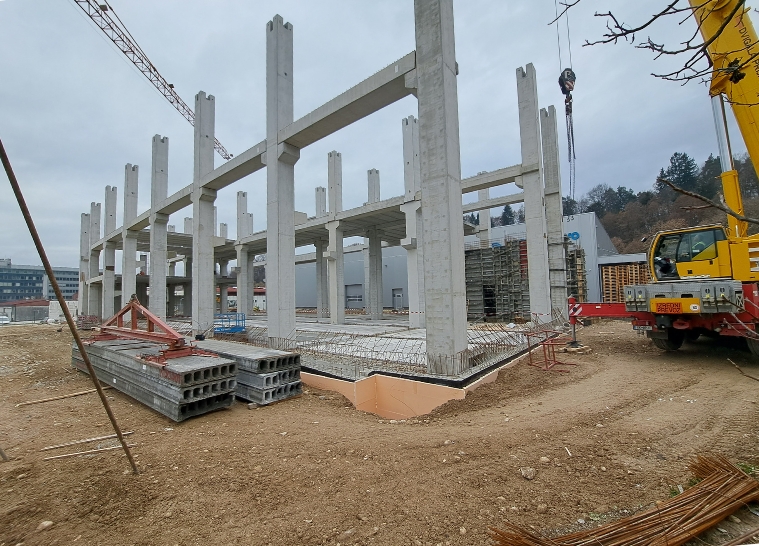 Produktions-, Lager- und Verwaltungsgebäude Orodjarstvo Knific, Naklo - Phase 2 - Dezember 2022