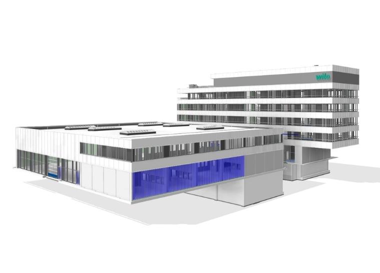 Administrative building in Wilo Park, Dortmund - 