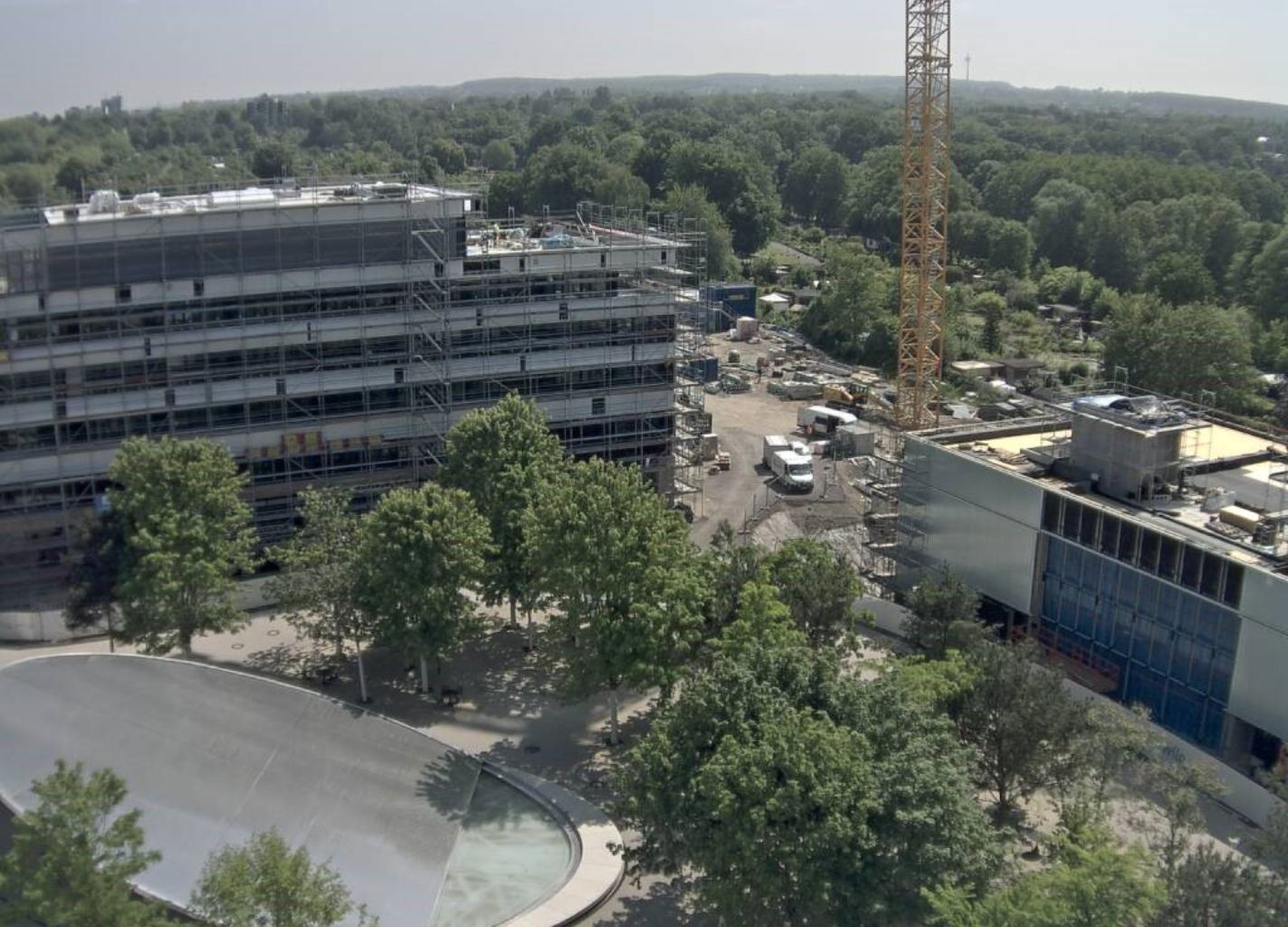 Verwaltungsgebäude im Wilo Park, Dortmund - Juni 2023