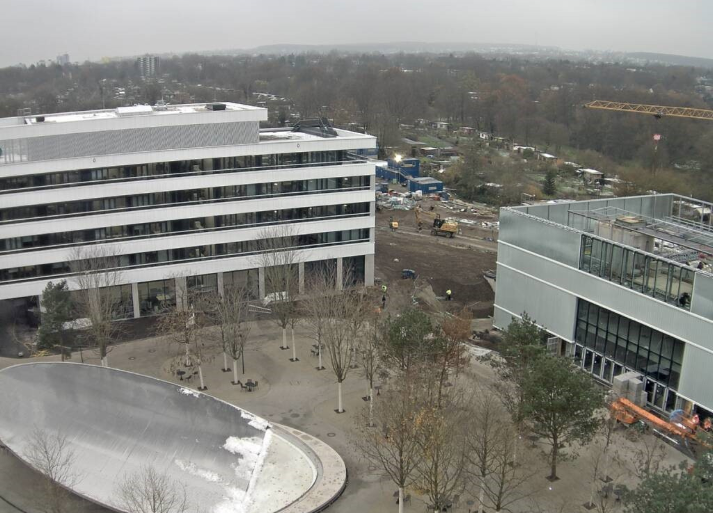 Verwaltungsgebäude im Wilo Park, Dortmund - Dezember 2022