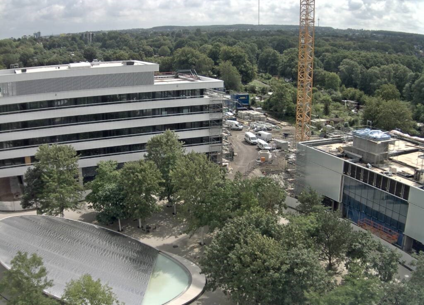Verwaltungsgebäude im Wilo Park, Dortmund - August 2023