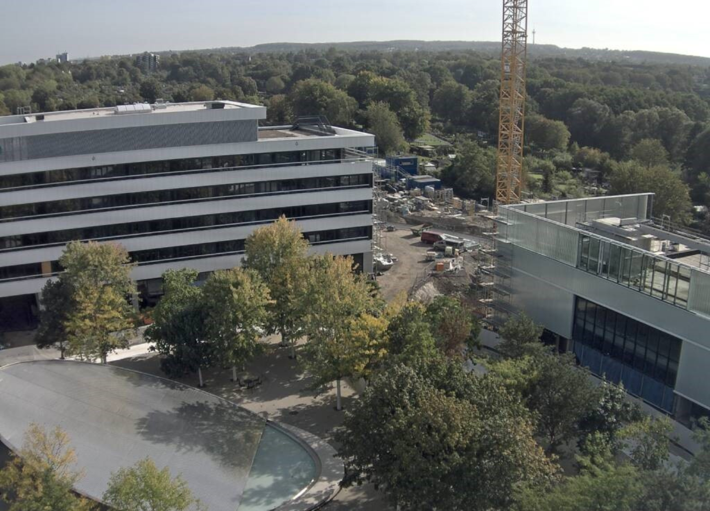 Verwaltungsgebäude im Wilo Park, Dortmund - Oktober 2023